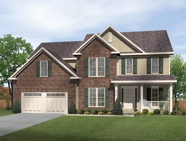 Full Rendering for House Plan #410162
