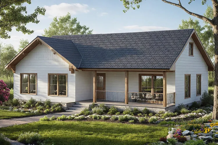 Full Rendering for House Plan #343803