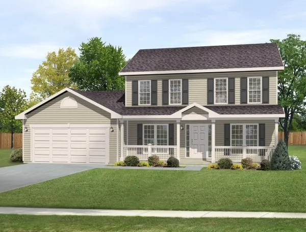 Full Rendering for House Plan #416082