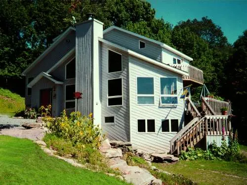 Left Elevation for House Plan #181502