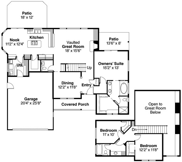 Plan for House Plan #346713