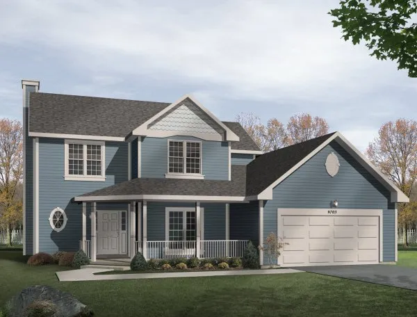 Full Rendering for House Plan #413079