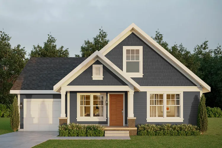 Full Rendering for House Plan #344823