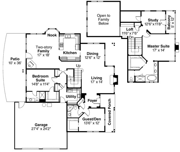 Plan for House Plan #344033