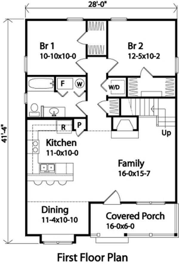 Main Floor Plan for House Plan #413189