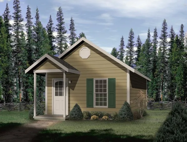 Full Rendering for House Plan #415189