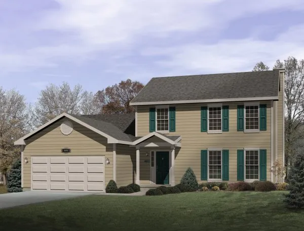 Full Rendering for House Plan #417099