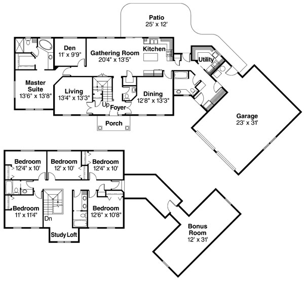 Plan for House Plan #344133