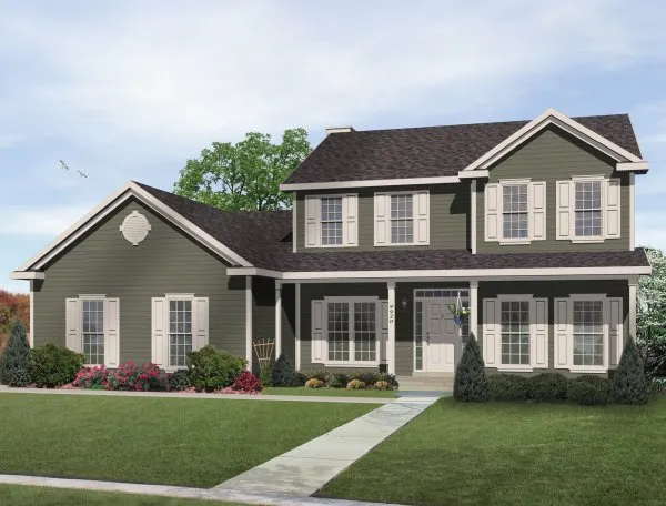 Full Rendering for House Plan #410299
