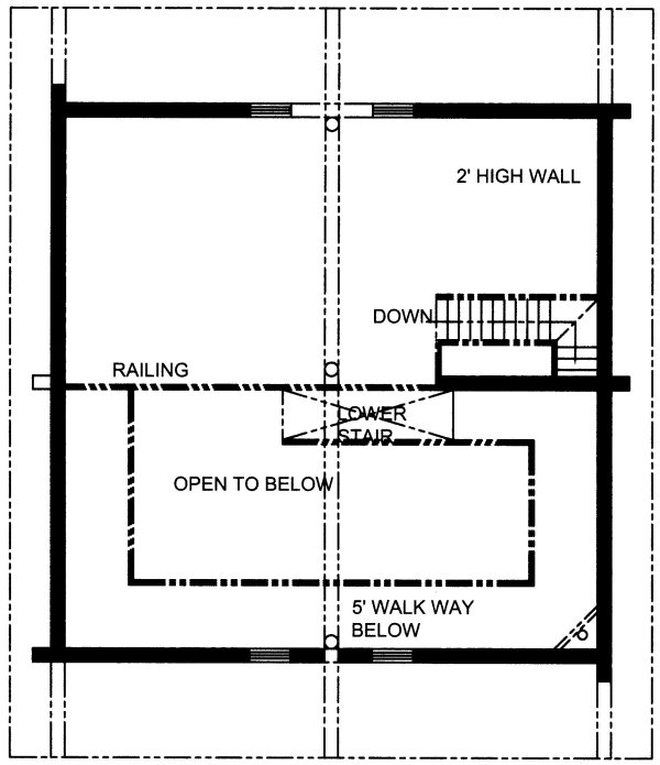 Third Floor Plan for House Plan #451801