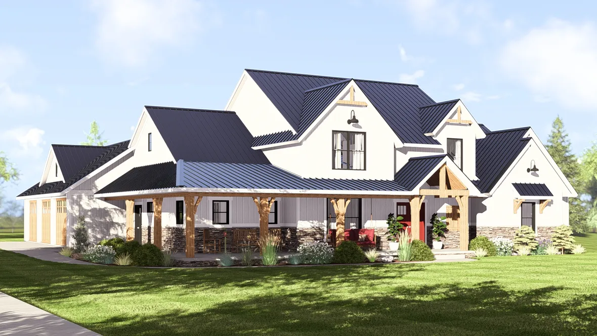 ExteriorPhoto for House Plan #753182