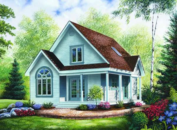Full Rendering for House Plan #147952