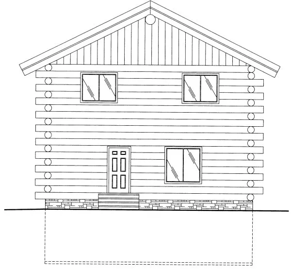 Full Rendering for House Plan #453901