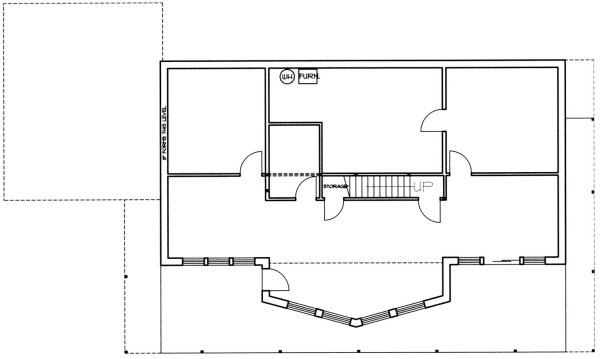 Basement Plan for House Plan #457002