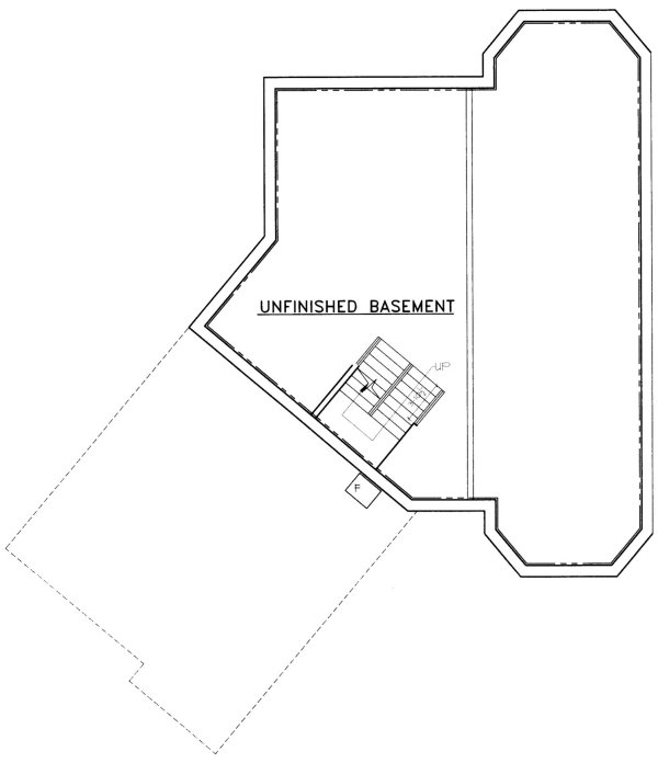 Basement Plan for House Plan #459002