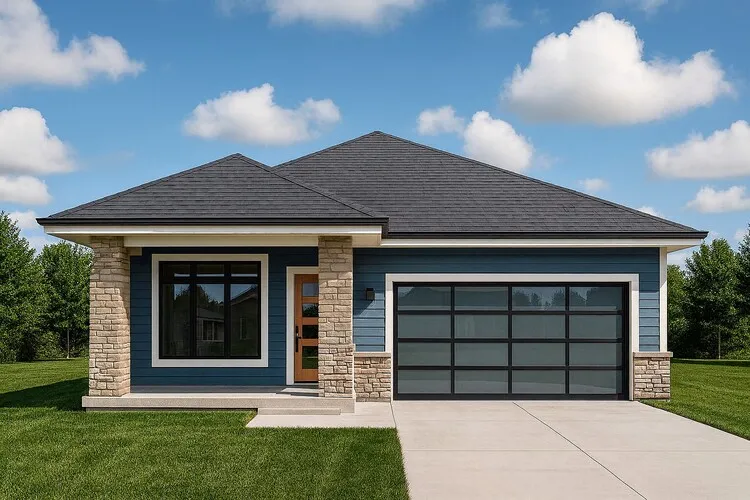 Full Rendering for House Plan #800061