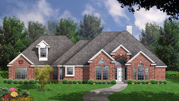 Full Rendering for House Plan #440272