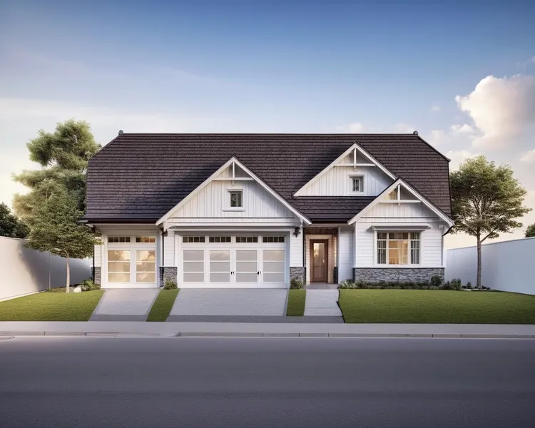 Full Rendering for House Plan #807461