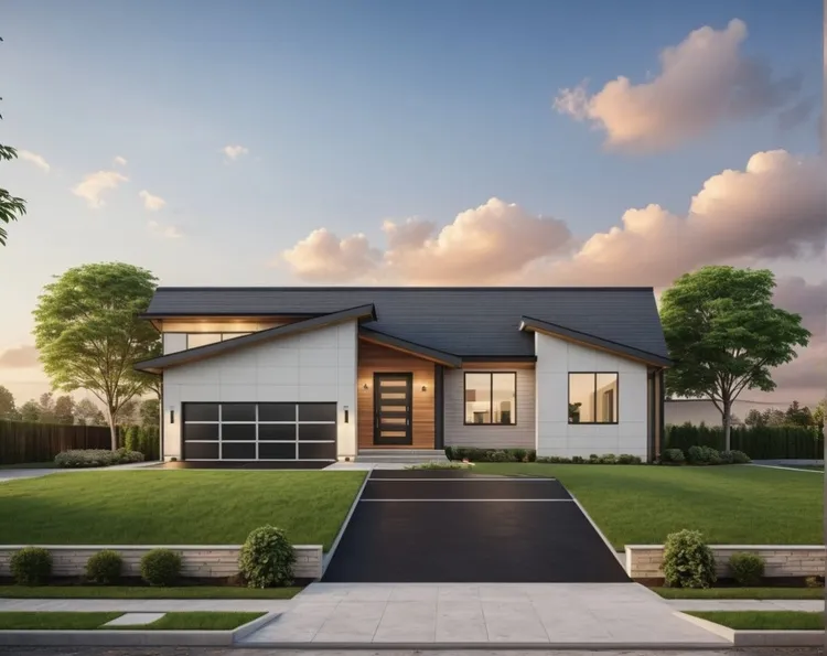 Full Rendering for House Plan #806461