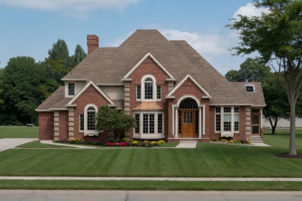 Full Rendering for House Plan #152332