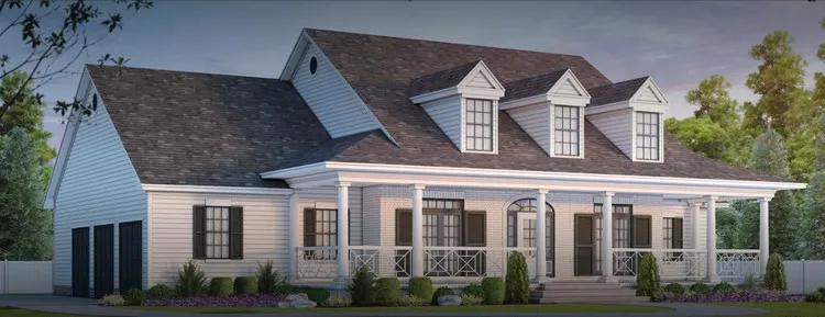Full Rendering for House Plan #152703