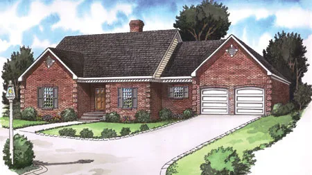 Full Rendering for House Plan #401261