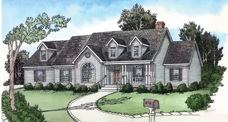 Full Rendering for House Plan #405261