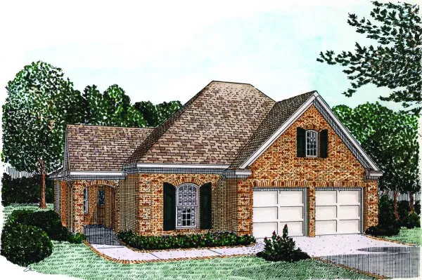 Full Rendering for House Plan #471010