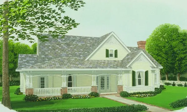 Full Rendering for House Plan #478620