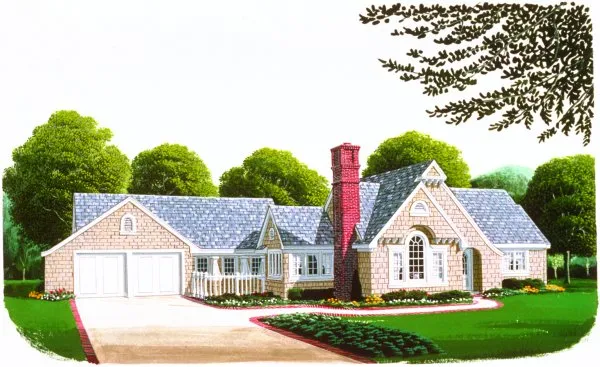 Full Rendering for House Plan #470720