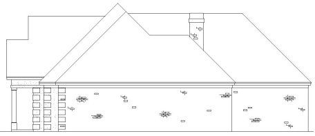 Right Elevation for House Plan #403181
