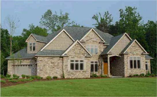 Full Rendering for House Plan #153372