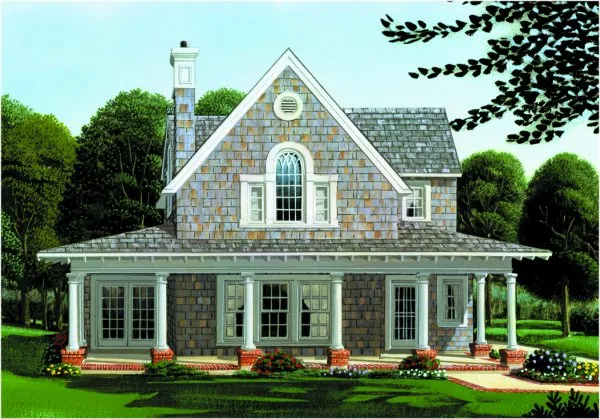 Full Rendering for House Plan #474440