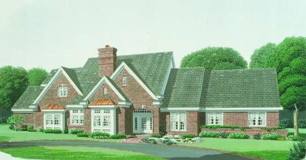 Full Rendering for House Plan #477270