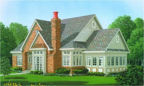 Full Rendering for House Plan #478180