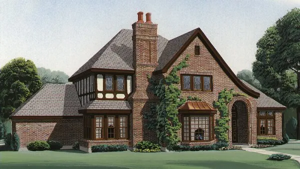 Full Rendering for House Plan #474890