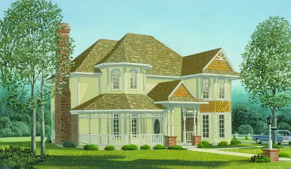 Highquality rendering for House Plan #476602