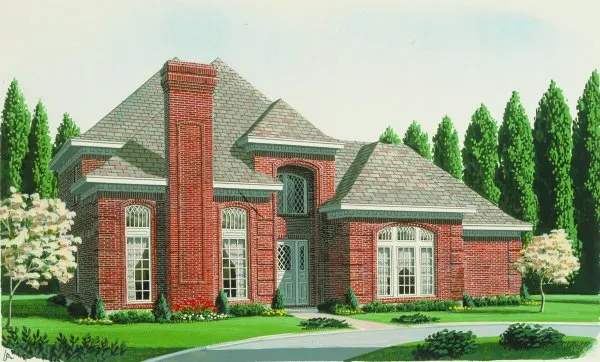 Full Rendering for House Plan #477713