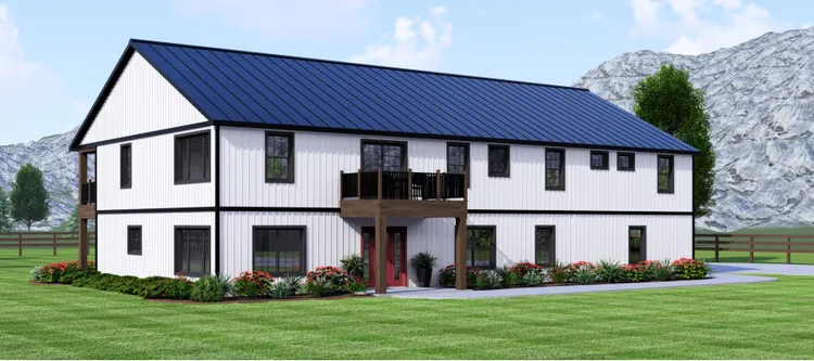 Full Rendering for House Plan #758254