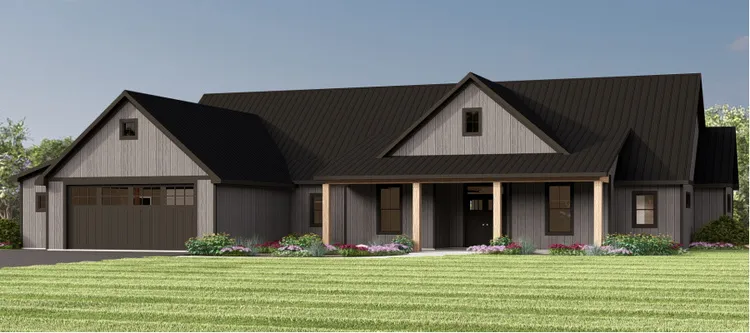 Full Rendering for House Plan #751562