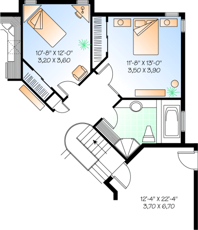 ExteriorPhoto for House Plan #148622