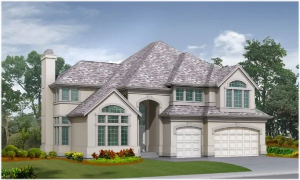 Full Rendering for House Plan #330333