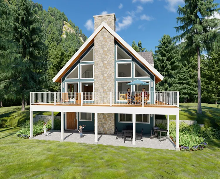 ExteriorPhoto for House Plan #195004
