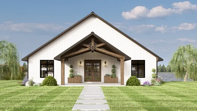 Full Rendering for House Plan #759761