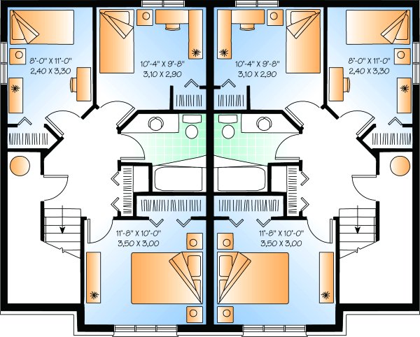 Basement Plan for House Plan #148702