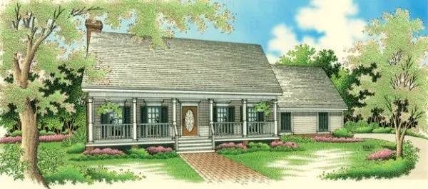 Full Rendering for House Plan #486261
