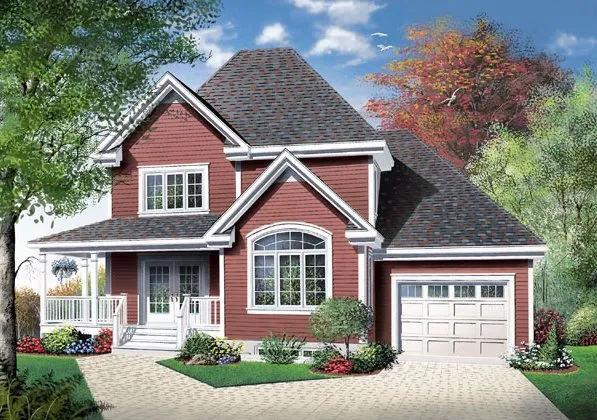 ExteriorPhoto for House Plan #140283