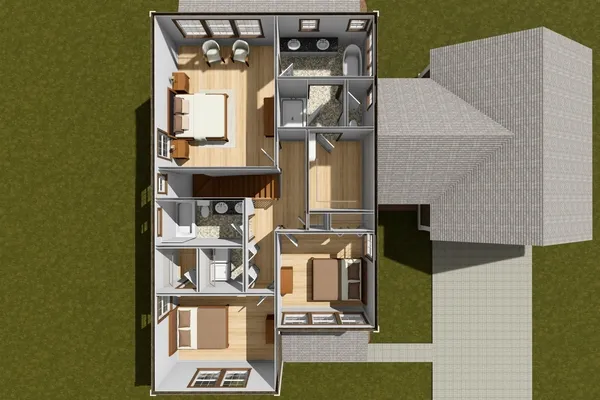 ExteriorPhoto for House Plan #245722