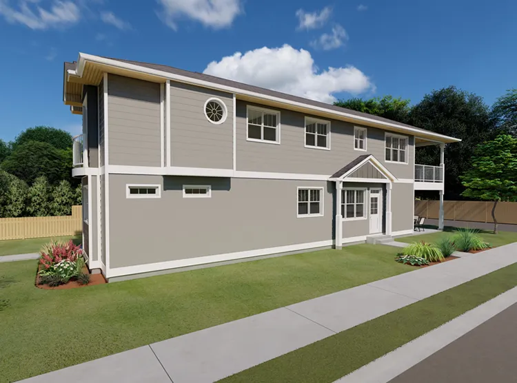 ExteriorPhoto for House Plan #195158