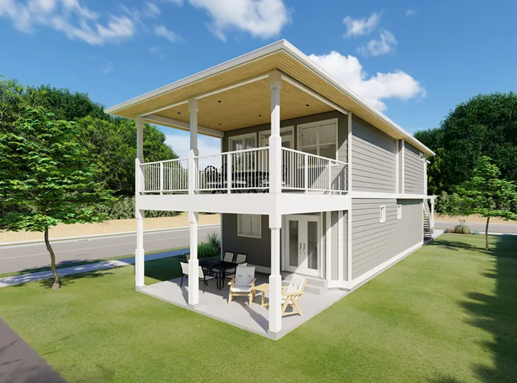 ExteriorPhoto for House Plan #195158